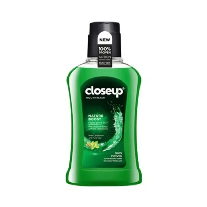 Close-Up Nature Boost Mouthwash 500Ml